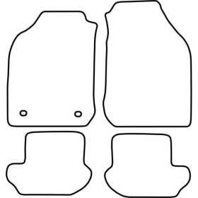 Tapis de voiture adaptés pour Ford Ka 19972008 | AutoStyle | Tapis ...