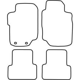 Tapis de voiture adaptés pour Ford Escort 19941995 | AutoStyle | Ta...