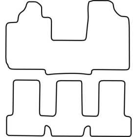 Tapis de voiture adaptés pour Fiat Multipla 19982007 | AutoStyle | ...