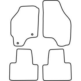 Tapis de voiture adaptés pour Fiat Punto 19992003 | AutoStyle | Tap...