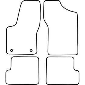 Tapis de voiture adaptés pour Fiat Seicento 19982005 | AutoStyle | ...
