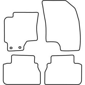 Tapis de voiture adaptés pour Daewoo Evanda 20002006 | AutoStyle | ...
