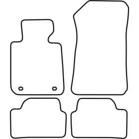 Tapis de voiture adaptés pour BMW Série 1 E8x 2004 BMW Série 3 Coup...