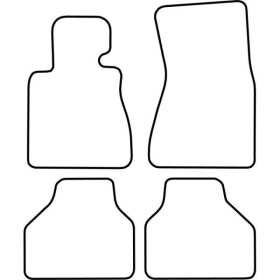 Tapis de voiture adaptés pour BMW série 7 20012008 | AutoStyle | Ta...