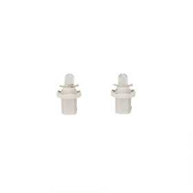 Ampoules LED T5 12V SuperBright White lot de 2 pièces