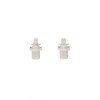 Ampoules LED T5 12V SuperBright White lot de 2 pièces
