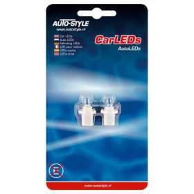 Ampoules LED T5 12V SuperBright White lot de 2 pièces | AutoStyle |...