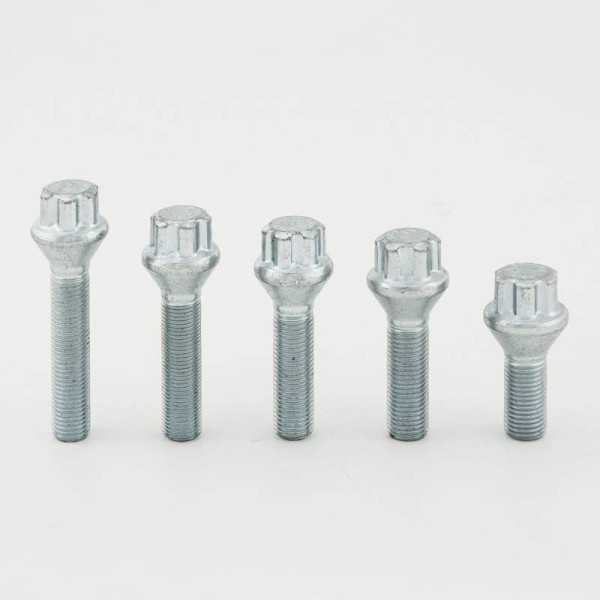 Boulon de roue long  M12x1.5mm  Conique  Longueur 45mm