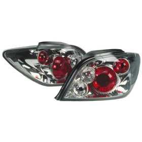 Jeu de feux arrière pour Peugeot 307 sans BreakSW  Chrome