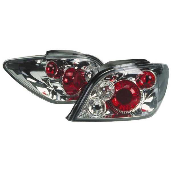 Jeu de feux arrière pour Peugeot 307 sans BreakSW  Chrome