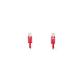 Lampes à instruments LED T5 12V Rouge lot de 2 pièces