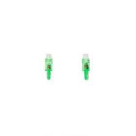 Lampes à instruments LED T5 12V Vert lot de 2 pièces