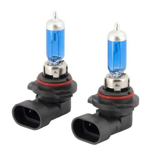 Ampoules halogènes SuperWhite Blue HB4 9006 55W12V4800K lot de 2 pièces E13