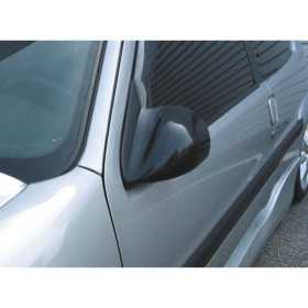 Jeu de rétroviseurs sport universels Groupe N noirs réglage manuel ...