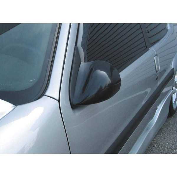 Jeu de rétroviseurs sport universels Groupe N noirs réglage manuel ...