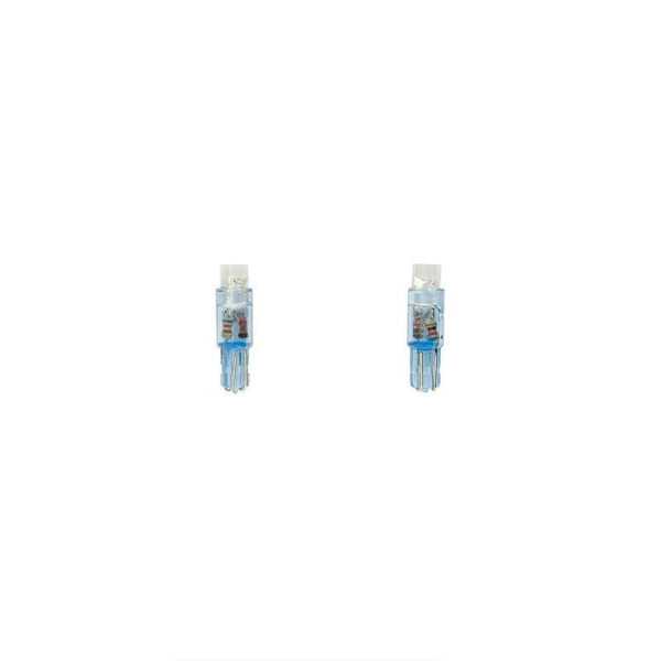 Lampes à instruments LED T5 12V Bleu lot de 2 pièces