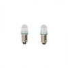 Ampoules LED BA9S 12V Bleu lot de 2 pièces