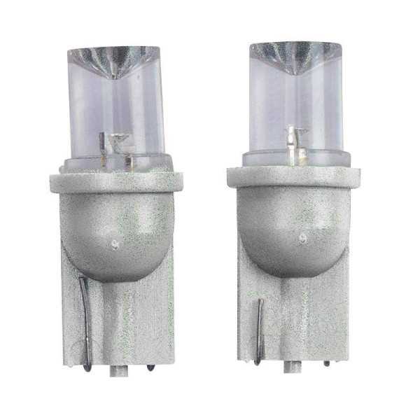Ampoules LED T8 12V Super Blanc Grand Angle lot de 2 pièces