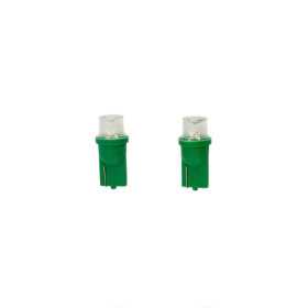 Ampoules LED T8 12V Vert Grand Angle lot de 2 pièces
