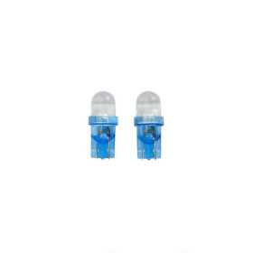 Ampoules LED T10 12V Bleu lot de 2 pièces
