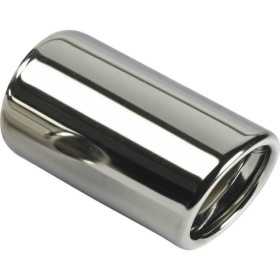 Embout déchappement inox  rond Ø80xL145mm  Fixation 4560mm