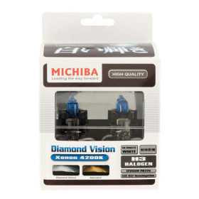 Ampoules halogènes SuperWhite Blue H3 55W12V4200K lot de 2 pièces E...