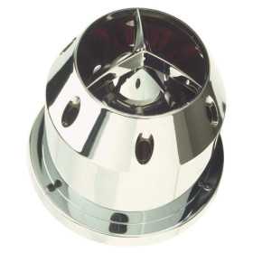Filtre à Air Universel Tornado Chrome  Connexion 76mm