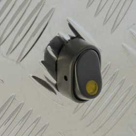 Interrupteur avec LED jaune | AutoStyle | Interrupteur