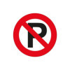 Autocollant Carpoint Parking Interdit