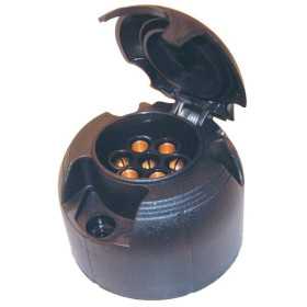 Prise de courant 7 pôles. Plastique | AutoStyle | Prise Remorque & ...