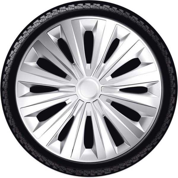 Jeu denjoliveurs JTec 4 pièces Multi 16 pouces argent | AutoStyle |...