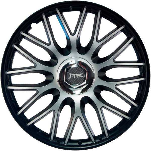Jeu denjoliveurs JTec 4 pièces Orden 16 pouces noir  anneau chromé