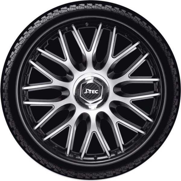 Jeu denjoliveurs JTec 4 pièces Orden 16 pouces noir anneau chromé |...