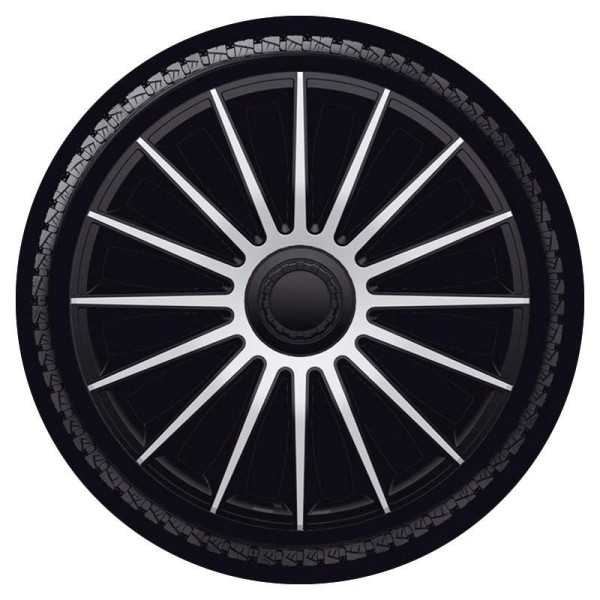 Jeu denjoliveurs JTec 4 pièces Austin 16 pouces argentnoir | AutoSt...