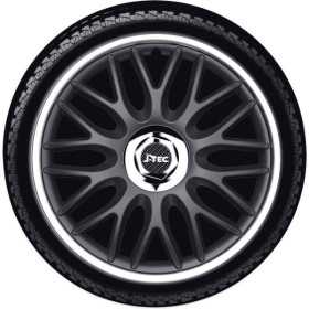 Jeu denjoliveurs JTec 4 pièces Orden R 15 pouces noirargent anneau ...