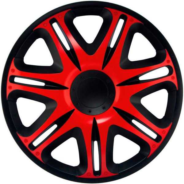 Jeu denjoliveurs JTec 4 pièces Nascar 15 pouces noirrouge