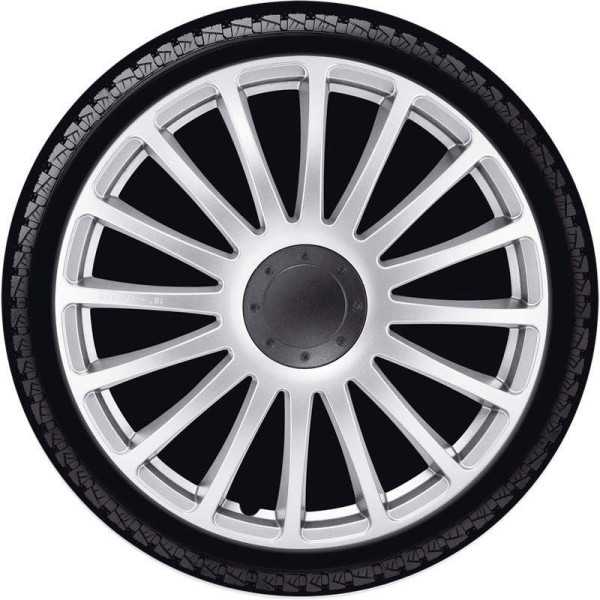 Jeu denjoliveurs JTec 4 pièces Grand Prix 14 pouces Argent | AutoSt...