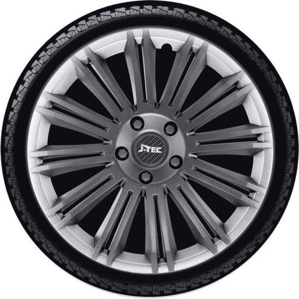 Jeu denjoliveurs JTec 4 pièces Discovery R 14 pouces argentgris | A...