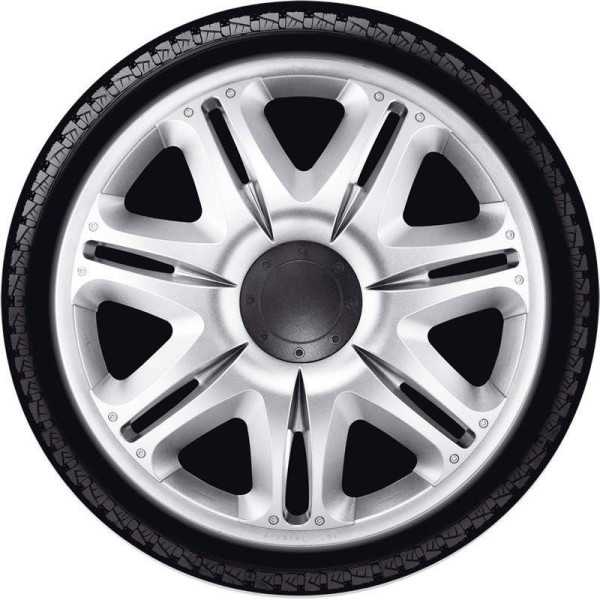 Jeu denjoliveurs JTec 4 pièces Nascar 14 pouces argent | AutoStyle ...