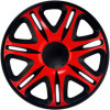 Jeu denjoliveurs JTec 4 pièces Nascar 14 pouces noirrouge