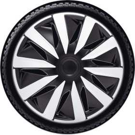 Jeu denjoliveurs JTec 4 pièces Lazio 14 pouces argentnoirlook carbo...