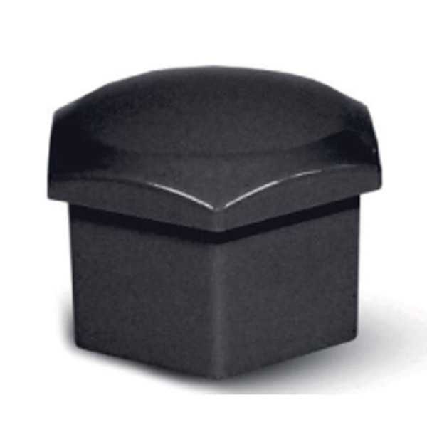 Jeu de capuchons universels pour écrous de roue Plastique noir 21mm...