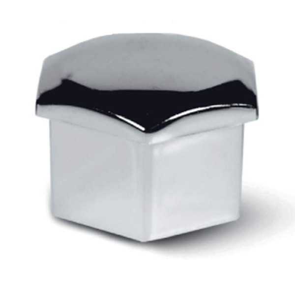 Jeu de capuchons universels pour écrous de roue Chrome Plastic 21mm...