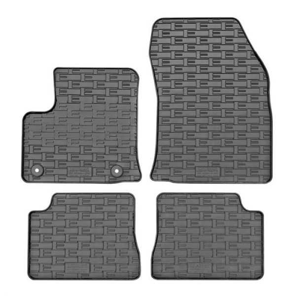 Set tapis de caoutchouc sur mesure pour Jeep Avenger electric 2023 4pièces + points de fixage