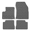 Set tapis de caoutchouc sur mesure pour Jeep Avenger electric 2023 4pièces + points de fixage