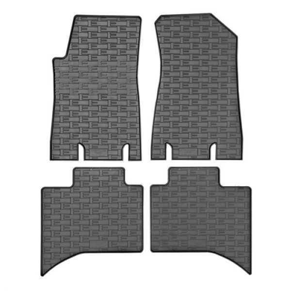 Set tapis de caoutchouc sur mesure pour Maxus ET90 Pickup 2022 4pièces