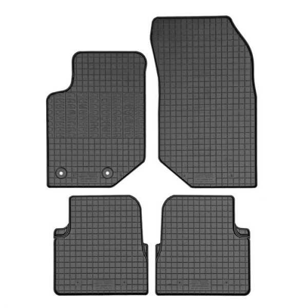 Set tapis de caoutchouc sur mesure pour Jeep Avenger essence 2023 4pièces + points de fixage