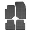 Set tapis de caoutchouc sur mesure pour Jeep Avenger essence 2023 4pièces + points de fixage