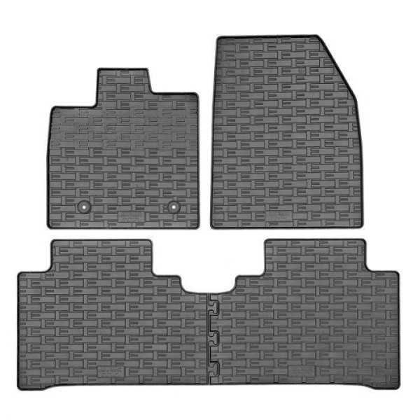 Set tapis de caoutchouc sur mesure pour BYD Atto 3 2022 4pièces + points de fixage