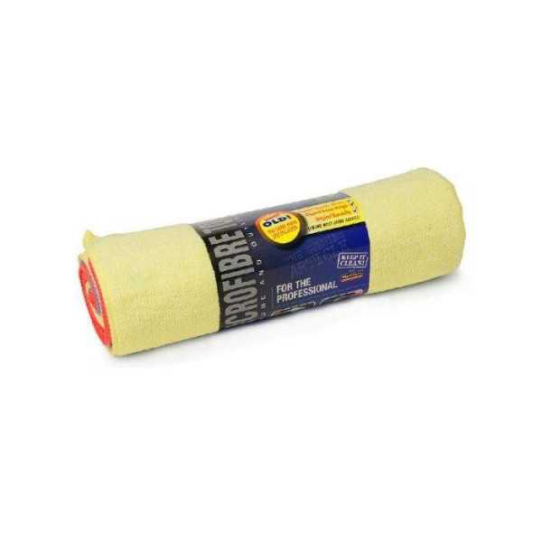 Rouleau de 6 Chiffons Microfibre 30x40cm RougeBleuJaune